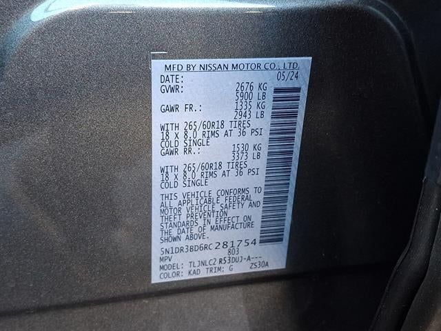 2024 Nissan Pathfinder AWD Rock Creek 4dr SUV