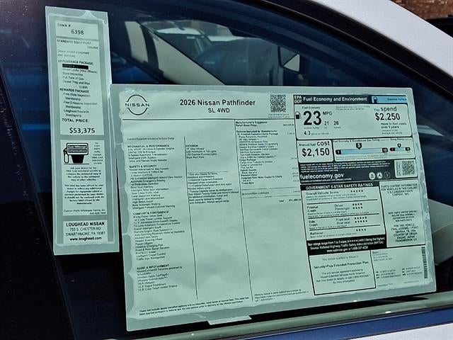 2026 Nissan Pathfinder SL