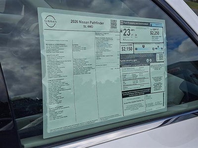 2026 Nissan Pathfinder SL