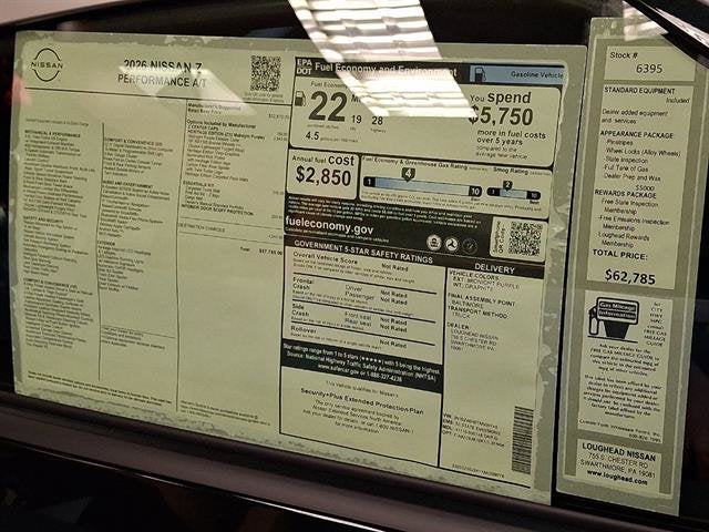 2026 Nissan Z Performance