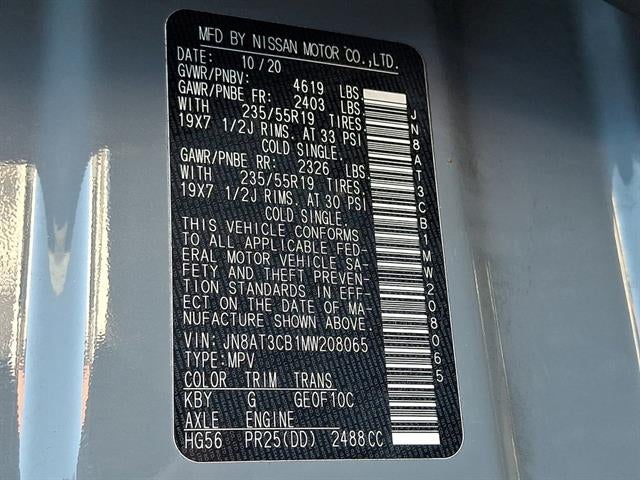 2021 Nissan Rogue SL