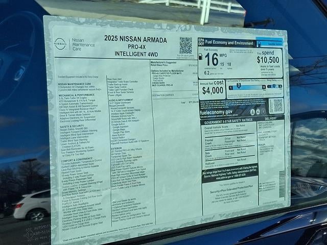 2025 Nissan Armada PRO-4X 4WD