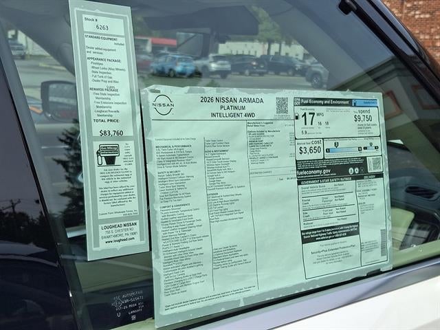 2026 Nissan Armada Platinum