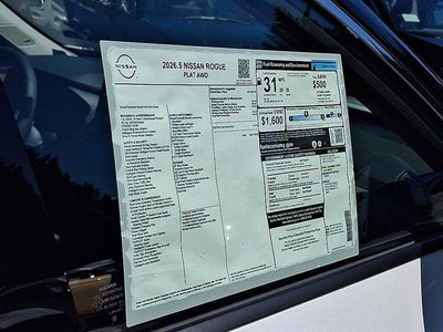 2026 Nissan Rogue Platinum