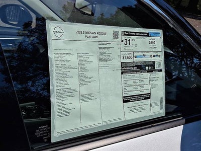 2026 Nissan Rogue Platinum