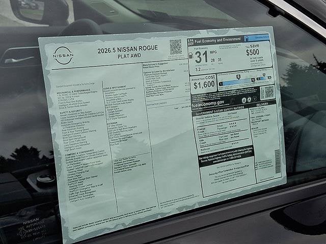 2026 Nissan Rogue Platinum