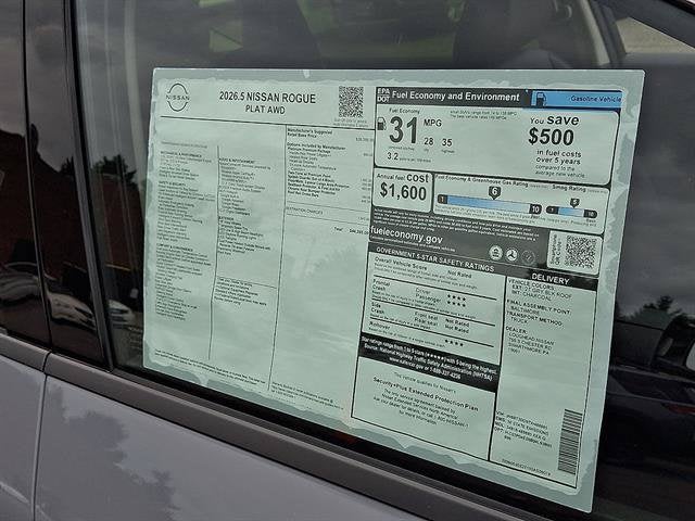 2026 Nissan Rogue Platinum